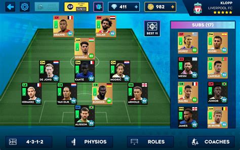 What are the best formations to use dls 24? : r/DreamLeagueSoccer