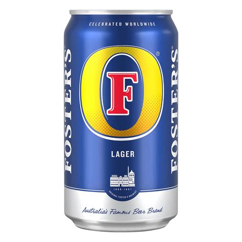 Foster's Lager Beer Can - Shop Beer at H-E-B