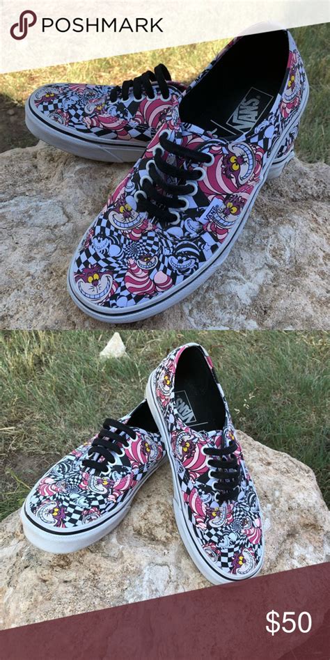 Vans x Disney Authentic rare Cheshire Cat shoes! | Cat shoes, Shoes, Vans