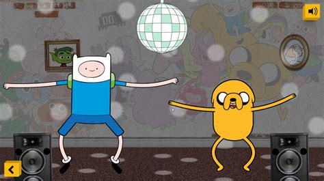 🕹️ Play Adventure Time Animation Game: Free Online Jake & Finn Dance Video Game for Kids