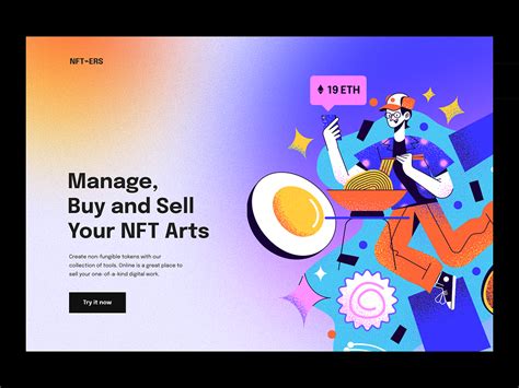 NFT Art Platform ⌁ Landing Page by Nur Praditya for Morva Labs on Dribbble