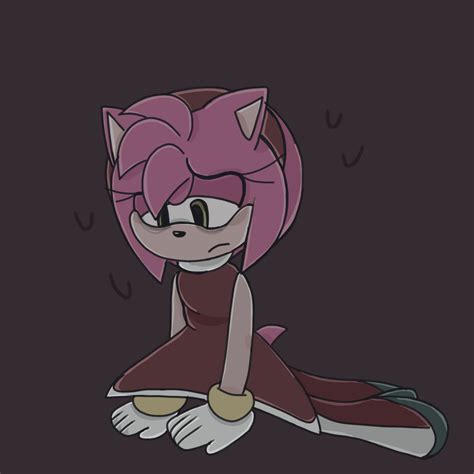 Upset Amy rose.... by MangleFNAFfan on DeviantArt