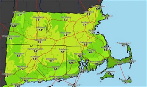 Massachusetts Weather: Temperatures climb to mid-70s - Worcester Herald