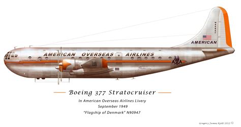 United Airlines Boeing 377 Stratocruiser