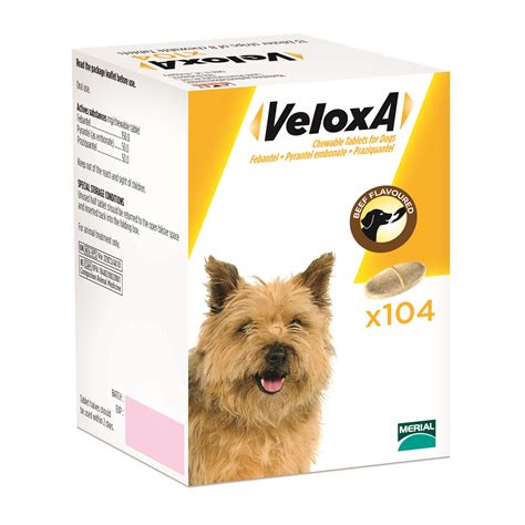 Veloxa Chewable Worming Tablets for Dogs | All Sizes available | eBay