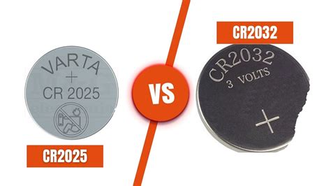 CR2025 vs CR2032 Batteries: What are the Differences? - YouTube