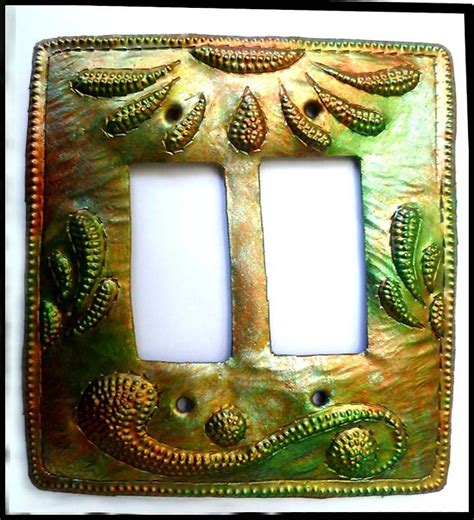 METAL SWITCH PLATE 3 Sizes Iridescent Metal Light - Etsy | Decorative ...