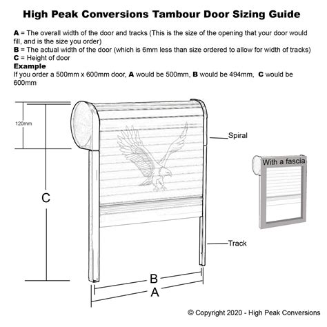 Anthracite Campervan Tambour Door - High Peak Conversions