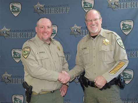 We celebrated a promotion... - Yakima County Sheriff's Office