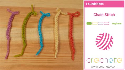 Learn how to Crochet for beginners: Chain Stitch - Crocheto