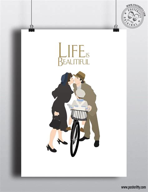 Life is Beautiful - Minimal Movie Poster — Posteritty