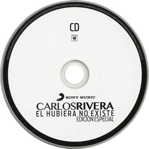 Car tula Cd de Carlos Rivera - El Hubiera No Existe (Edicion Especial ...