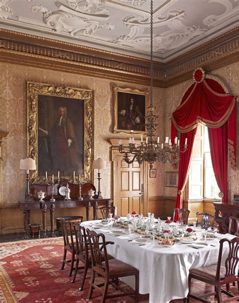 Inside English Manor Clandon Park’s Restoration | Dining room victorian, Victorian dining room ...