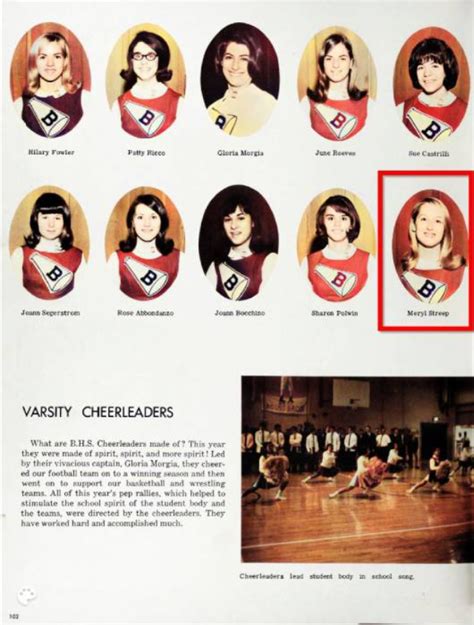 See Photos of Meryl Streep as a Cheerleader During Her Time at School ...