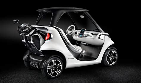 Mercedes-Benz made a high-tech golf cart inspired by sports cars