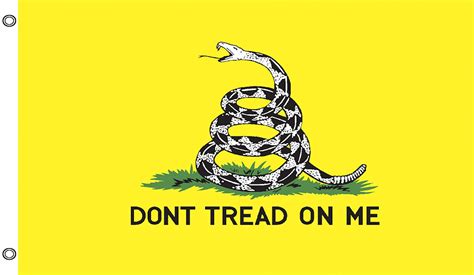 Don't Tread on Me Grommet Flag Gadsden Patriotic 3' x 5' Briarwood Lane - Walmart.com