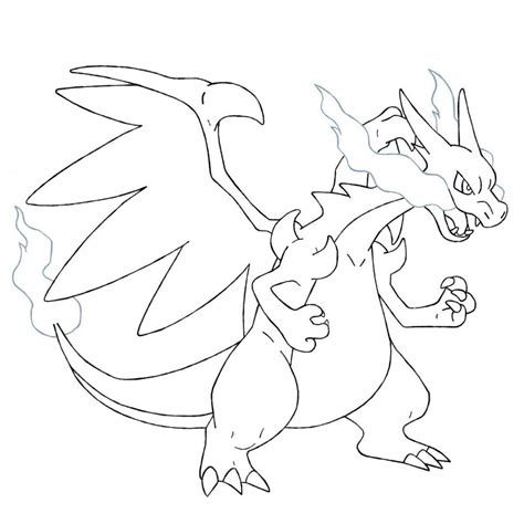 Printable Charizard Coloring Pages for Free - Free Pokemon Coloring Pages