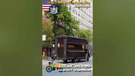 UPS DELIVERY TRUCK in New York City, NEW YORK USA JBManCave.com #Shorts - YouTube