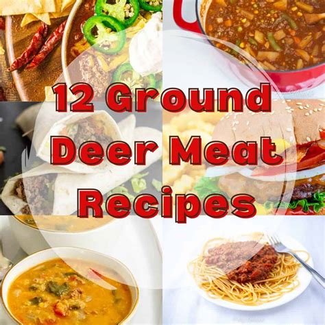 12 Ground Deer Meat Recipes - A Ranch Mom