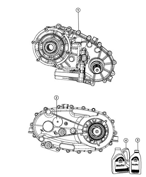 52123643AA - Jeep Transfer case. [5-speed auto w5a580 | Jeep Parts Overstock, Lakeland FL