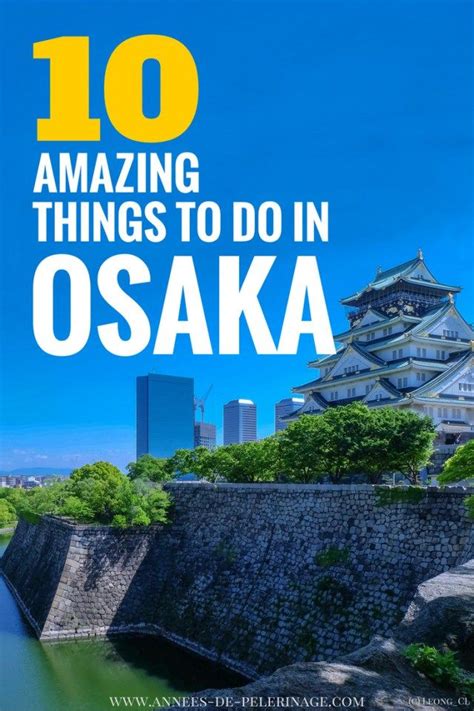 Tourist Spots In Japan Osaka