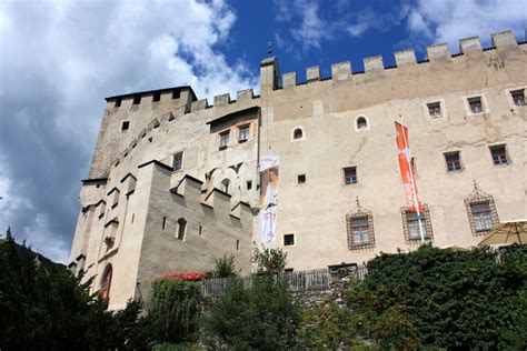 Bruck Castle with medieval walls in Lienz, Austria image - Free stock ...