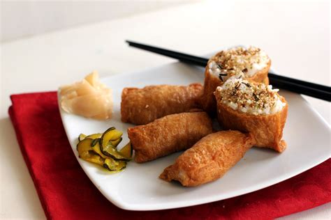 Inarizushi with tuna, Recipe Petitchef