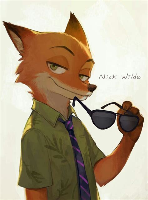 Nick Wilde | Zootopia art, Zootopia, Zootopia anime