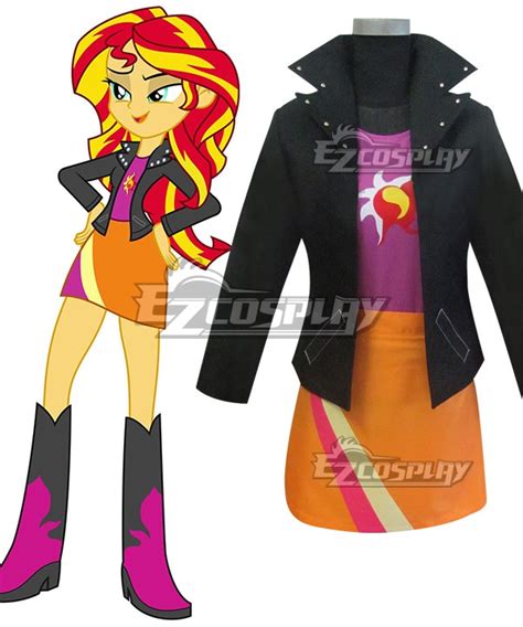 My Little Pony Equestria Girls Sunset Shimmer Cosplay Costume