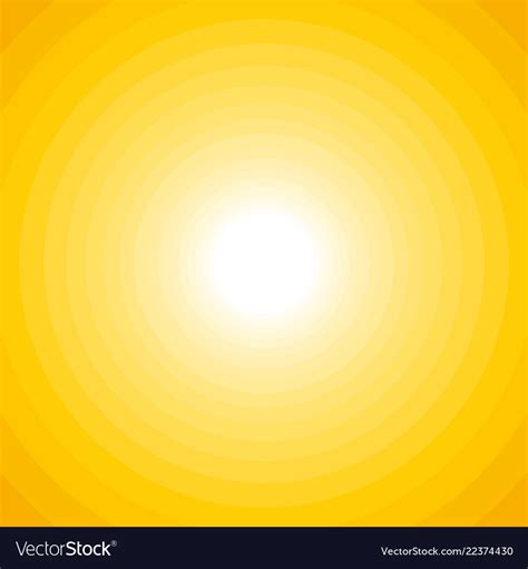 Simple yellow circle background with bright middle