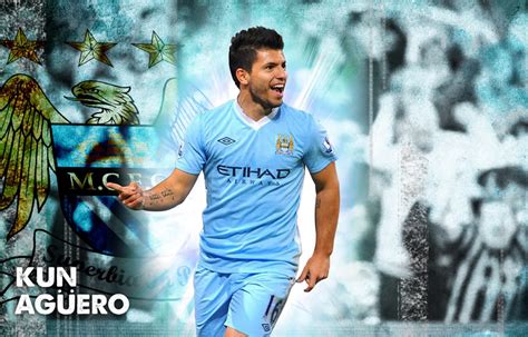 Sergio Aguero "Jersey" Manchester City 2011 - 2012 | Wallpapers, Photos, Images and Profile