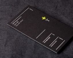 Less is More:40 Brilliant Minimalist Business Cards - Designbeep