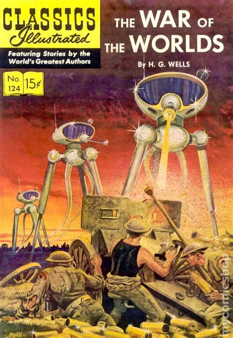 Classics Illustrated 124 The War of the Worlds (1955) comic books