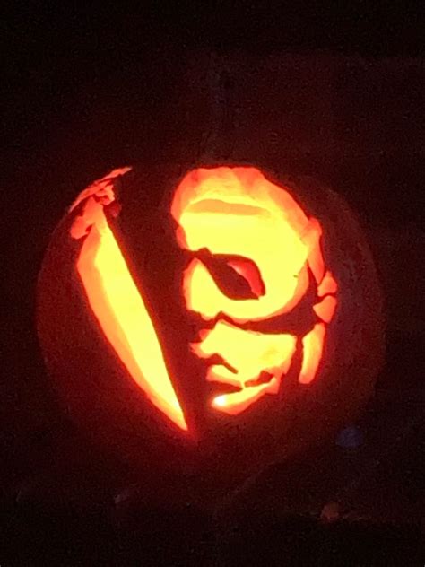 Michael Myers Pumpkin 🎃