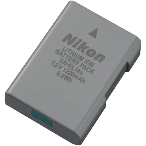 Nikon EN-EL 14a Replacement Battery - Walmart.com