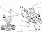 Disegni Da Colorare Skylander Trap Team  Coloring sketch template