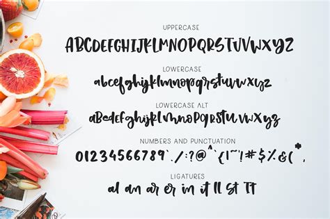 Strawberry Shortcake Font Modern Font Hand Lettered Font - Etsy