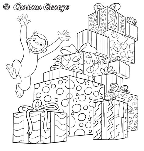 Curious George Coloring Pages Archives | 101 Coloring