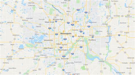 Twin Cities Map | Positive Light Media