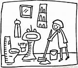 Clean Toilet Drawing At GetDrawings  Free Download sketch template