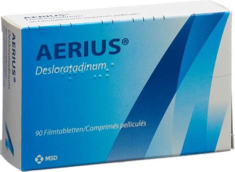 Aerius Filmtabletten 5mg 90 Stück in der Adler Apotheke