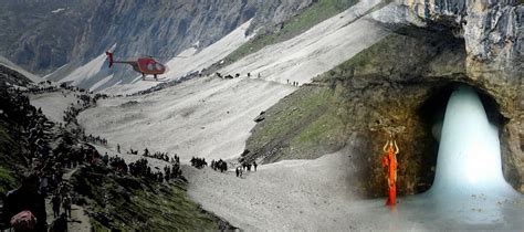 Amarnath Shrine via Baltal, Amarnath Shrine on Baltal, Amarnath Yatra ...