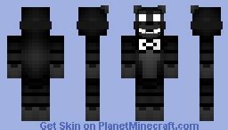 New model! Shadow Foxy Minecraft Skin