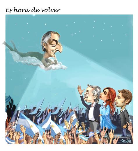 serko caricaturas: Nestor Kirchner, Alberto Fernandez, Cristina ...