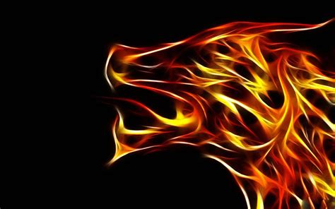 Fire Wolf Wallpaper - WallpaperSafari