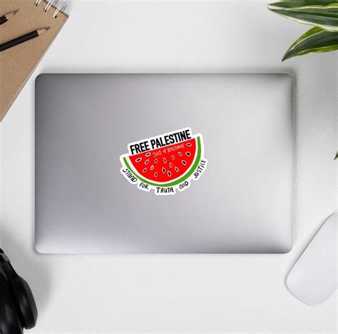 Free Palestine Watermelon Resistance Sticker - Etsy