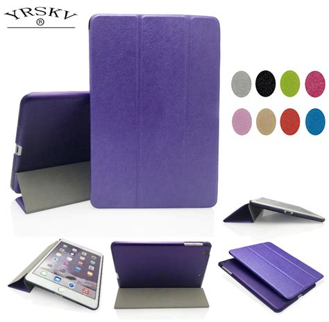 Case For Apple ipad Air 1 (2013) YRSKV silk PU Leather Slim Magnetic Smart wake up sleep Front ...