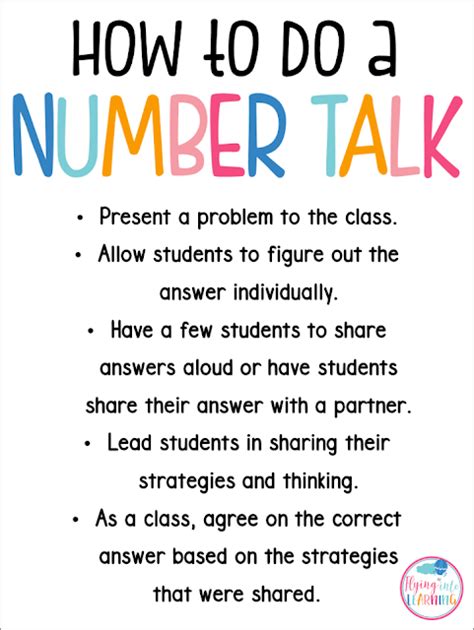 Number Talks! Only thing I would add is “Compare and Contrast Strategies.” | Spielerisches ...