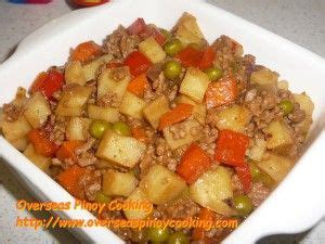 Giniling at Patatas Carinderia Style ~ Overseas Pinoy Cooking | Pork recipes, Recipes, Giniling ...