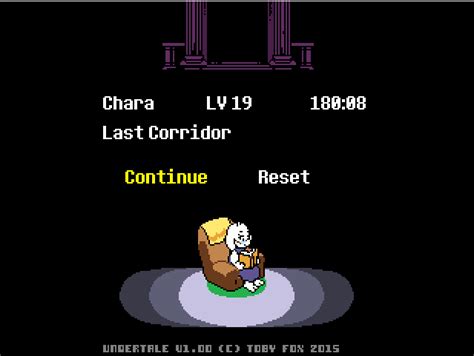 During a Genocide Run, isn't Flowey supposed to be the only character on the save screen? : r ...